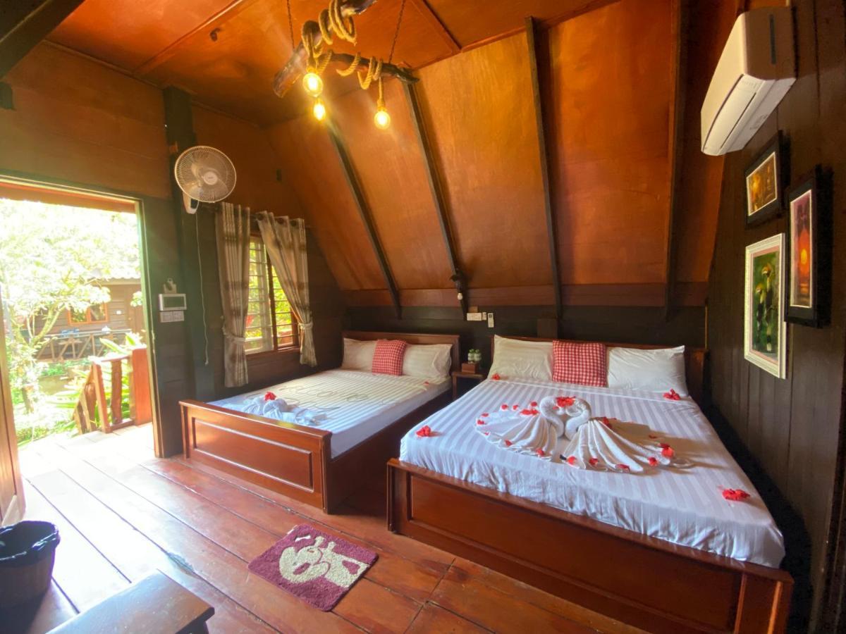 Mondulkiri Pizza Bungalows Sen Monorom Exterior foto